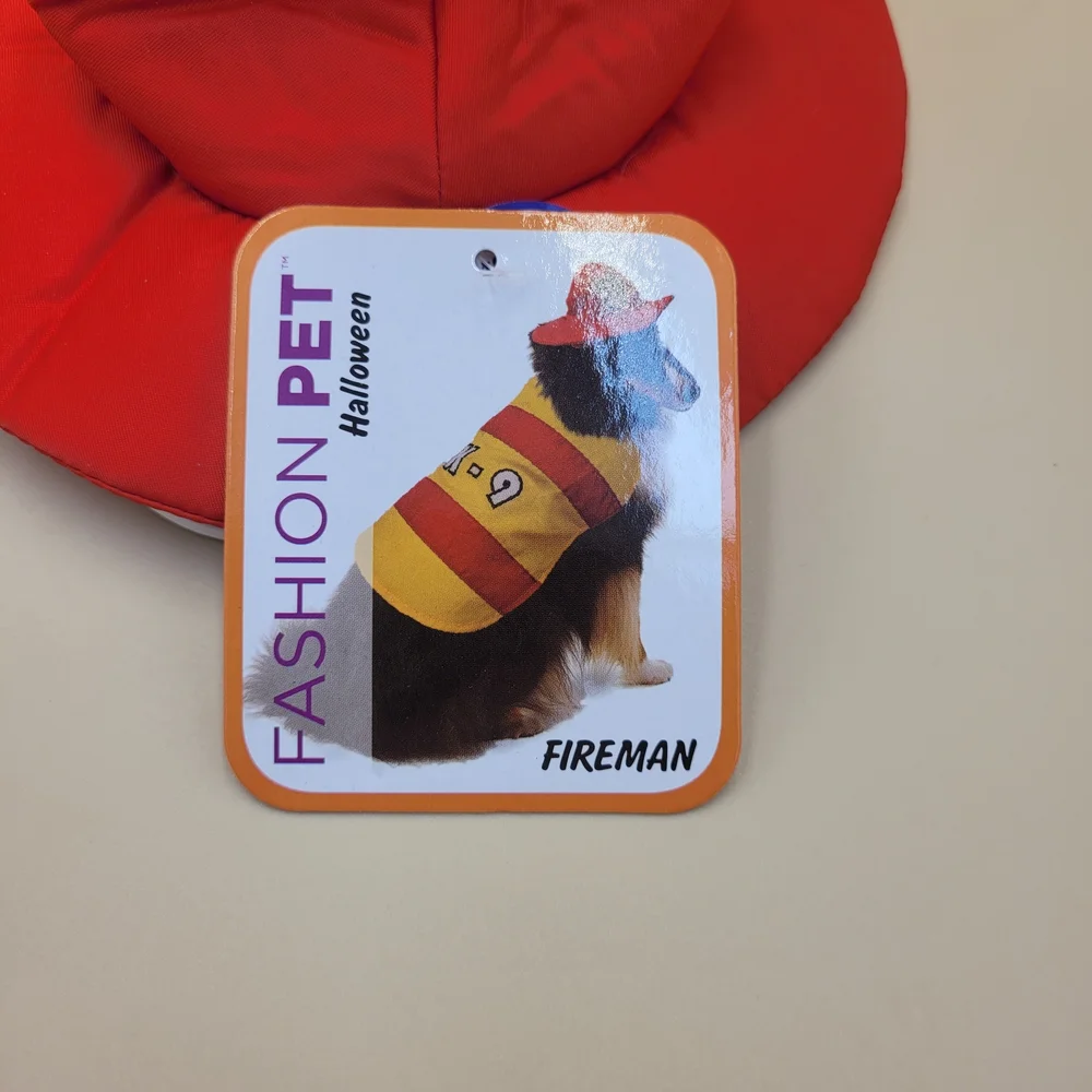 Size M/L Dog Or Cat Fashion Pet Halloween‎ Costume Fireman New